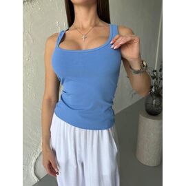 Майка жіноча 1722 l.blue р.42-48 "BONJOUR" недорого оптом від прямого постачальника