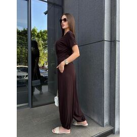 Фотография Костюм женский 1757 brown р.42-52 "BONJOUR" недорого оптом от прямого поставщика