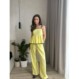 Фотография Костюм женский 1769 yellow р.42-48 "BONJOUR" недорого оптом от прямого поставщика