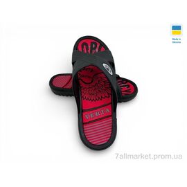 Шльопанці чоловічі пляжні Літо 12X чорний (6 пар р.41-45) "Rai shoes" недорого оптом від прямого постачальника