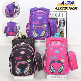 Фотография Рюкзак детский на девочку A7 lilac р.40-30-19 "Candy bags" недорого от прямого поставщика