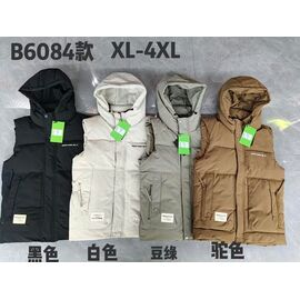 Жилетка чоловіча 6084 milk р.XL-4XL "2BRO" недорого оптом від прямого постачальника