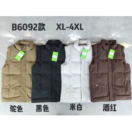 Жилетка чоловіча 6092 brown р.XL-4XL "2BRO" недорого оптом від прямого постачальника