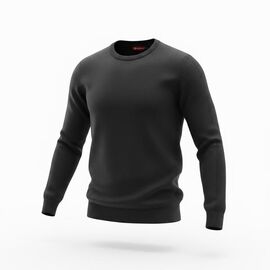 Светр чоловічий 913 black р.L-4XL "2BRO" недорого оптом від прямого постачальника