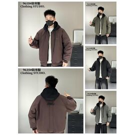 Куртка чоловіча 9610 khaki р.XL-4XL "2BRO" недорого оптом від прямого постачальника