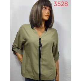 Фотография Кофта женская 3528 khaki р.52-62 "LIDA" недорого оптом от прямого поставщика