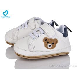 Пінетки Весна/осінь 3087А білий (4 пар р.11-13) "Comfort-baby" недорого оптом від прямого постачальника