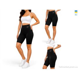 Велосипедки Літо 5071NK батал чорний (4 шт. р.сіткаXL-4XL) "Sport style" недорого оптом від прямого постачальника