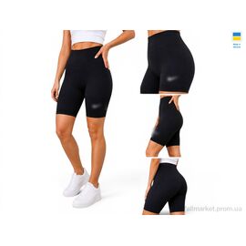Велосипедки Літо 5071NK2 батал чорний (4 шт. р.сіткаXL-4XL) "Sport style" недорого оптом від прямого постачальника
