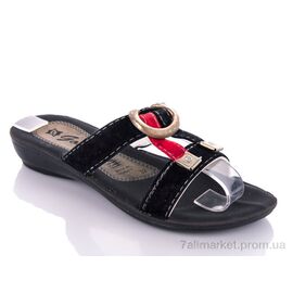 Шльопанці дитячі літні Літо K26-1512 black (30-35) (6 пар р.30-35) "DeMur" недорого оптом від прямого постачальника