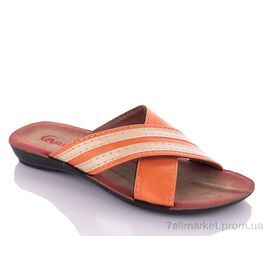 Шльопанці дитячі літні Літо K26-7144 orange (30-35) (6 пар р.30-35) "DeMur" недорого оптом від прямого постачальника