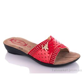 Фотография Шлепки детские летние Лето K26-810 red (30-35) (6 пар р.30-35) "DeMur" недорого оптом от прямого поставщика
