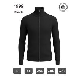 Фотография Кофта мужская 1999 black р.L-5XL "2BRO" недорого оптом от прямого поставщика