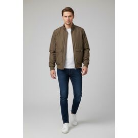 Фотография Куртка мужская 2912 brown р.M-3XL "2BRO" недорого оптом от прямого поставщика