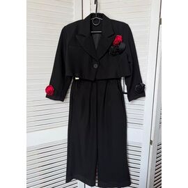 Фотография Костюм детский на девочку 25666 black р.120-170 "Delfinka" недорого оптом от прямого поставщика