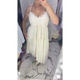 Фотография Сарафан женский 898 l.beige р.M-L "Karon" недорого оптом от прямого поставщика