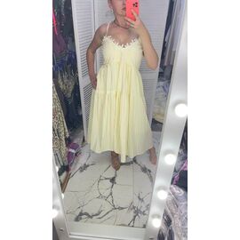 Фотография Сарафан женский 898 yellow р.M-L "Karon" недорого оптом от прямого поставщика