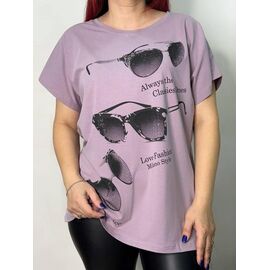 Фотография Футболка женская 5538 lilac р.50-54 "Kosta" недорого оптом от прямого поставщика