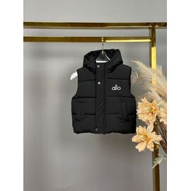 Фотография Жилетка детская на девочку 8586 black р.98-122 "Delfinka" недорого оптом от прямого поставщика
