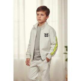 Фотография Ветровка детская на мальчика 882609 l.grey р.140-180 "Delfinka" недорого оптом от прямого поставщика