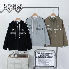Фотография Кофта детская спортивная на мальчика 2606 grey р.7-10 "Фунтик" недорого оптом от прямого поставщика