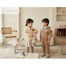 Фотография Кофта детская спортивная на девочку 8806 beige р.1-5 "Фунтик" недорого оптом от прямого поставщика