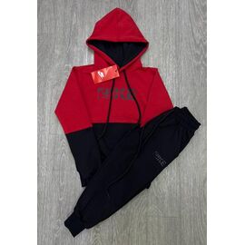 Фотография Костюм детский спортивный на мальчика MK146-254-1 red р.4-8 "MirWear kids" недорого оптом от прямого поставщика