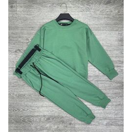 Фотография Костюм детский спортивный на мальчика MK154-216-2 green р.9-13 "MirWear kids" недорого оптом от прямого поставщика