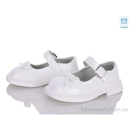 Фотография Туфли детские удобные Весна/осень DB800-2 white (6 пар р.26-30) "Clibee-ShoSho" недорого оптом от прямого поставщика
