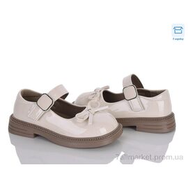 Фотография Туфли детские удобные Весна/осень DB800-3 beige (6 пар р.26-30) "Clibee-ShoSho" недорого оптом от прямого поставщика