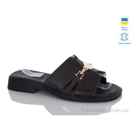 Шльопанці жіночі полегшені Літо 557-5 корич.к. (6 пар р.37-42) "Sali" недорого оптом від прямого постачальника
