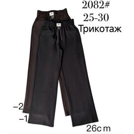 Фотография Штаны спортивные женские 2082-2 brown р.25-30 "Immei" недорого оптом от прямого поставщика