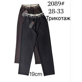 Фотография Штаны спортивные женские 2089-2 brown р.28-33 "Immei" недорого оптом от прямого поставщика