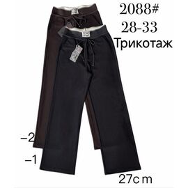 Фотография Штаны спортивные женские 2088-1 black р.28-33 "Immei" недорого оптом от прямого поставщика