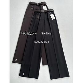Фотография Брюки женские 5002-2 brown р.28-33 "Immei" недорого оптом от прямого поставщика
