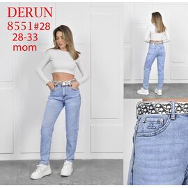 Фотография Джинсы женские 8551 l.blue р.28-33 "LILY" недорого оптом от прямого поставщика