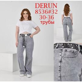 Фотография Джинсы женские 8536 grey р.30-36 "LILY" недорого оптом от прямого поставщика