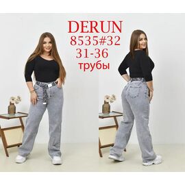 Фотография Джинсы женские 8535 grey р.31-36 "LILY" недорого оптом от прямого поставщика
