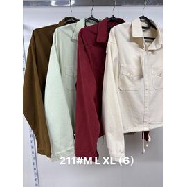 Куртка жіноча 211 l.beige р.M-XL "Jacket" недорого оптом від прямого постачальника