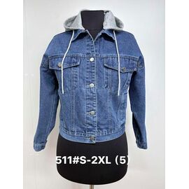Куртка жіноча демісезонна 511 blue р.S-2XL "Jacket" недорого оптом від прямого постачальника