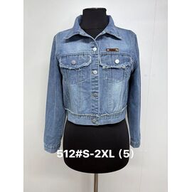 Куртка жіноча демісезонна 512 l.blue р.S-2XL "Jacket" недорого оптом від прямого постачальника