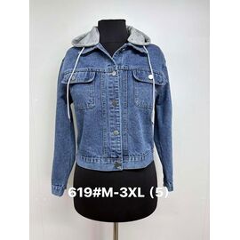 Куртка жіноча демісезонна 619 blue р.M-3XL "Jacket" недорого оптом від прямого постачальника