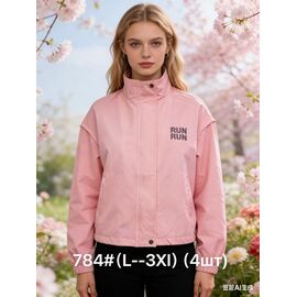 Куртка жіноча 784 pink р.L-3XL "Jacket" недорого оптом від прямого постачальника