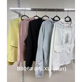 Куртка жіноча 8806 l.blue р.M-XL "Jacket" недорого оптом від прямого постачальника