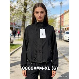 Куртка жіноча 8809 black р.M-XL "Jacket" недорого оптом від прямого постачальника