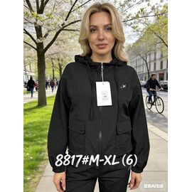 Куртка жіноча 8817 black р.M-XL "Jacket" недорого оптом від прямого постачальника