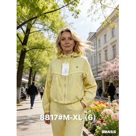 Куртка жіноча 8817 yellow р.M-XL "Jacket" недорого оптом від прямого постачальника