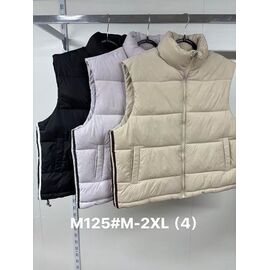 Жилетка жіноча M125 grey р.M-2XL "Jacket" недорого оптом від прямого постачальника