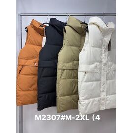 Жилетка жіноча M2307 black р.M-2XL "Jacket" недорого оптом від прямого постачальника
