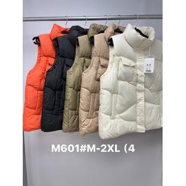 Жилетка жіноча M601 black р.M-2XL "Jacket" недорого оптом від прямого постачальника